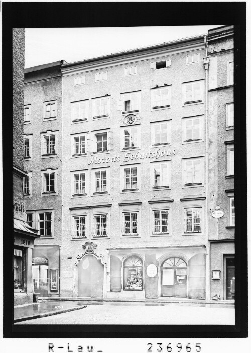 Mozarts Geburtshaus / Salzburg