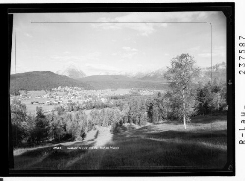 Seefeld in Tirol mit der Hohen Munde