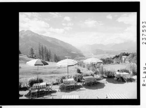 Blick ins Oberinntal : [Blick vom Gasthof Inntal in Mösern]