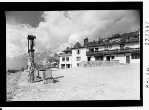 Gasthof Inntal in Mösern gegen Hohe Munde