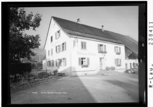 Schlins / Gasthof Hirschen / Vorarlberg : [Gasthaus Hirschen in Schlins im Walgau]