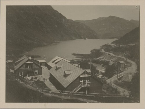 Lager Seespitz mit Stausee Vermunt