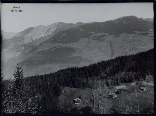 Kristadamm, der nördl. Abschluss von Latschau, nach Norden gesehen