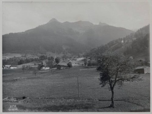 Vermurung des Golmerbaches in Latschau am 12.8.1933