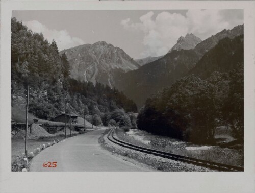 Bahnstrecke Richtung Innermontafon