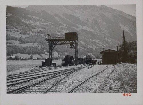 Bahnstrecke Tschagguns Blickrichtung Hochjoch