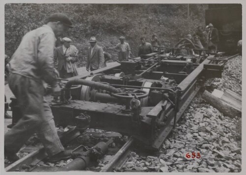 Bahnstrecke Montafon, Aufräumarbeiten nach der Entgleisung