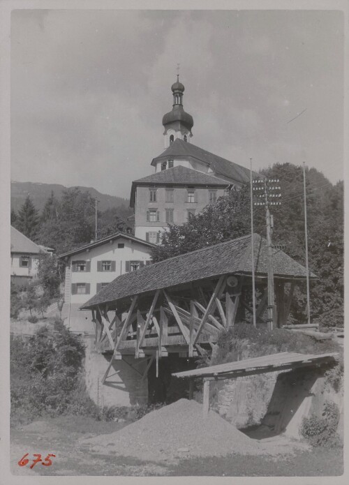 Verstärkung Brücke Tschagguns