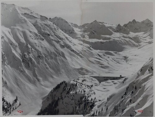 Lawine Cresperspitze abgegangen 14.Februar 1937, 2.30 Uhr