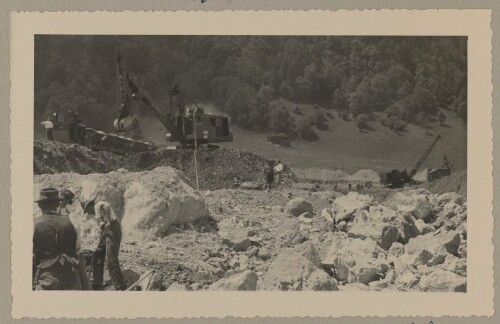 2. Baggerschnitt, Blick gegen Landschisottdamm