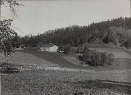 Blick gegen Kristakopf, Einlauf, vor Baubeginn, Sommer 1938