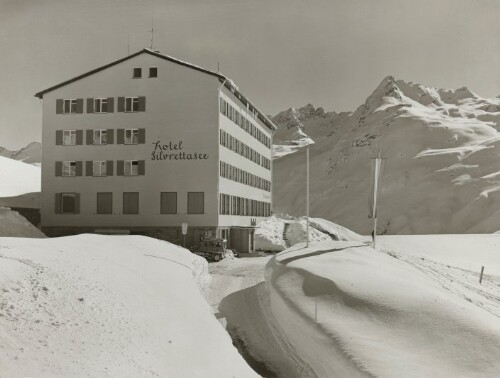 Hotel Silvrettasee im Winter