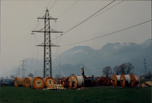 Trommelplatz bei A358, Firma Siemens