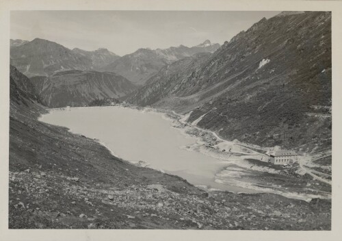 Vermuntstausee mit Obervermuntwerk