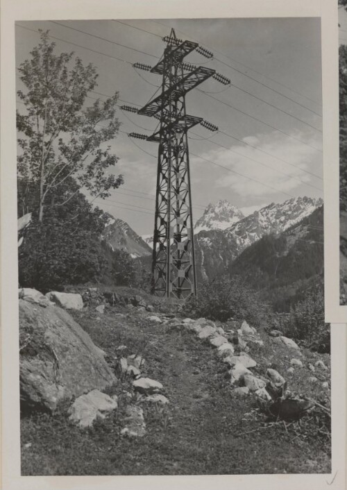 110 kV Mast Partenen