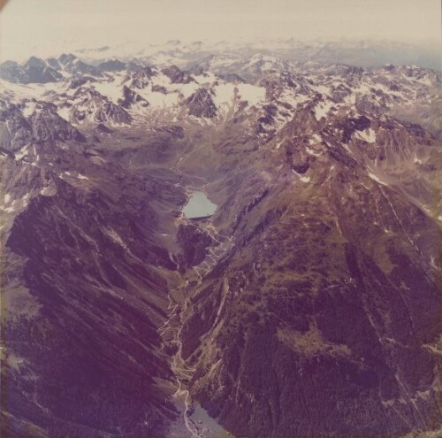 Speicher Vermunt mit Silvretta Hochalpenstraße