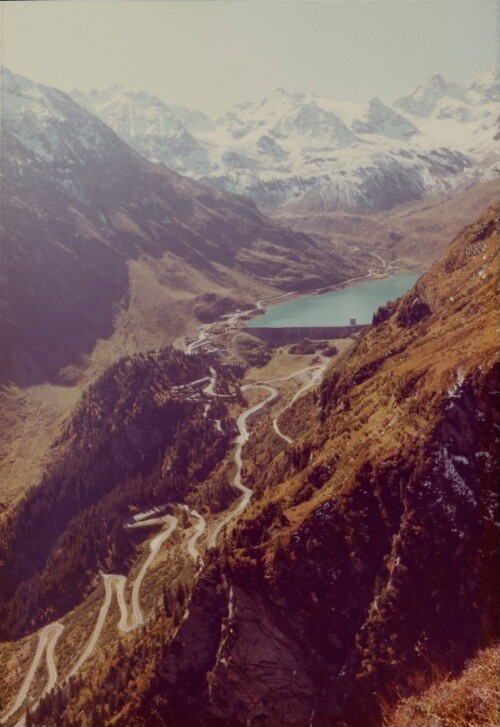 Speicher Vermunt mit Silvretta Hochalpenstraße