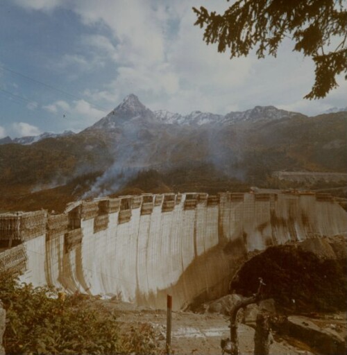 Kops Staumauer in Bau