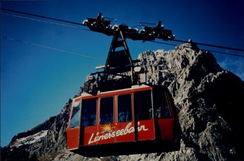 Gondel Lünerseebahn