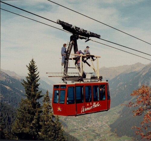 Gondel Vermuntbahn