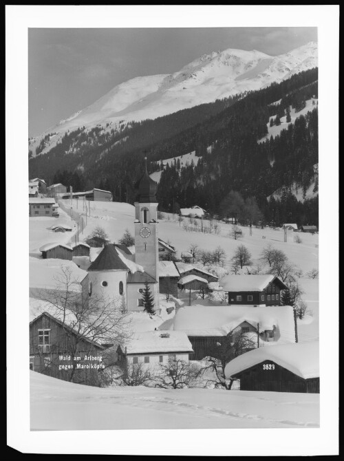 [Dalaas] Wald am Arlberg gegen Maroiköpfe