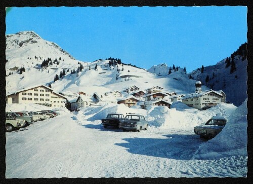 [Klösterle Stuben am Arlberg] : [Wintersportplatz Stuben a. Arlberg, 1409 m ...]