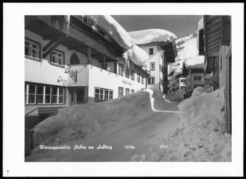 [Klösterle] Wintersportplatz Stuben am Arlberg 1410 m