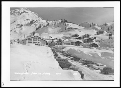 [Klösterle] Wintersportplatz Stuben am Arlberg 1410 m