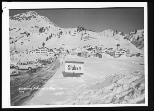 [Klösterle] Skiparadies Stuben am Arlberg 1410 m