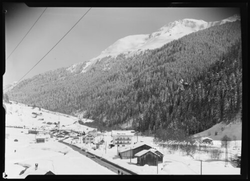 Skigebiet Klösterle a. Arlberg 1100 m