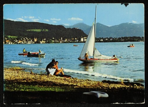 [Lochau] : [Blick vom Lochauer Strandbad auf Bregenz mit Gebhardsberg Vorarlberg - Austria ...]