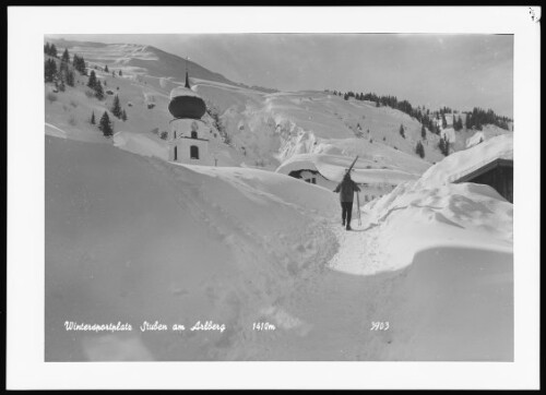 [Klösterle] Wintersportplatz Stuben am Arlberg 1410 m