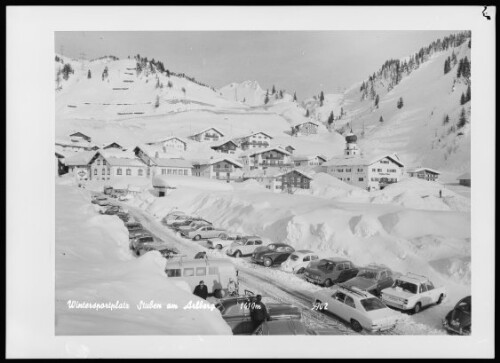 [Klösterle] Wintersportplatz Stuben am Arlberg 1410 m