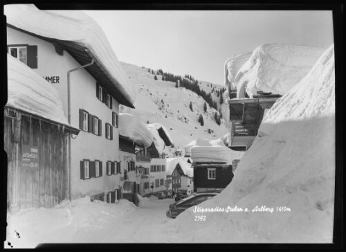 [Klösterle] Skiparadies Stuben a. Arlberg 1410 m