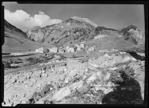 [Klösterle] Stuben am Arlberg 1409 m mit Flexenstr.