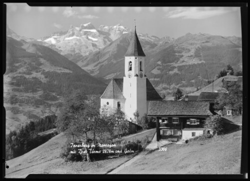 [Bartholomäberg] Jnnerberg im Montafon mit Drei Türme 2828 m und Golm