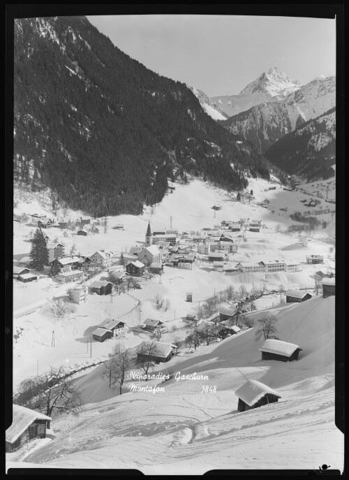 Skiparadies Gaschurn Montafon