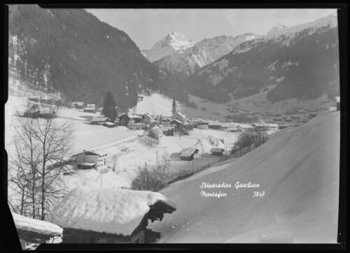 Skiparadies Gaschurn Montafon