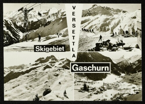 Skigebiet Versettla Gaschurn