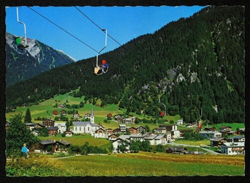 [Gaschurn] : [Gaschurn i. Montafon, 1000 m, mit Versettla-Sessellift ...]