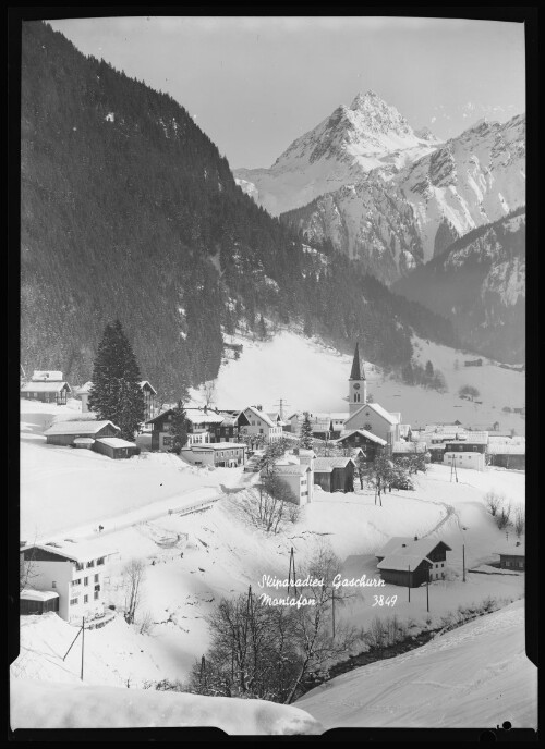 Skiparadies Gaschurn Montafon