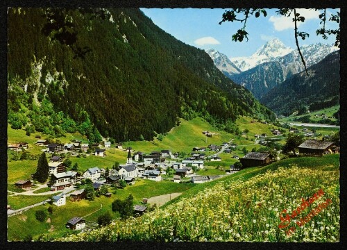 Gaschurn im Montafon : [Gaschurn im Montafon mit Vallüla, 2815 m ...]