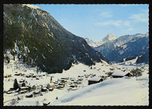 [Gaschurn] : [Wintersportplatz Gaschurn im Montafon mit Vallüla, 2815 m ...]