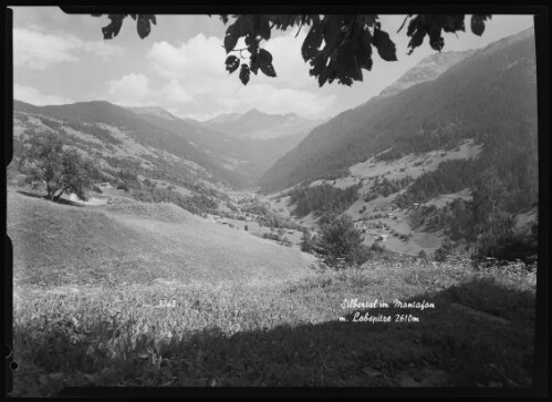 Silbertal im Montafon m. Lobspitze 2610 m