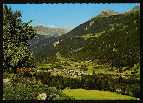 [St. Gallenkirch Gortipohl] : [Gortipohl mit Zamangspitze, 2390 m, im Montafon ...]