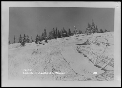 Skigebiet Garfrescha bei St. Gallenkirch im Montafon