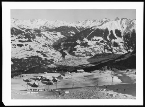 Golm-Grüneck gegen Schruns-Tschagguns und Hochjoch