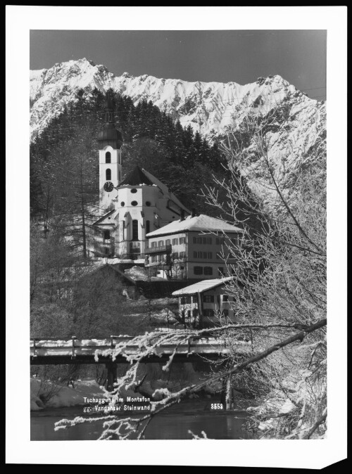 Tschagguns im Montafon gg. Vandanser Steinwand