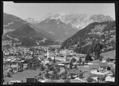 Schruns im Montafon gg. Zimba 2645 m