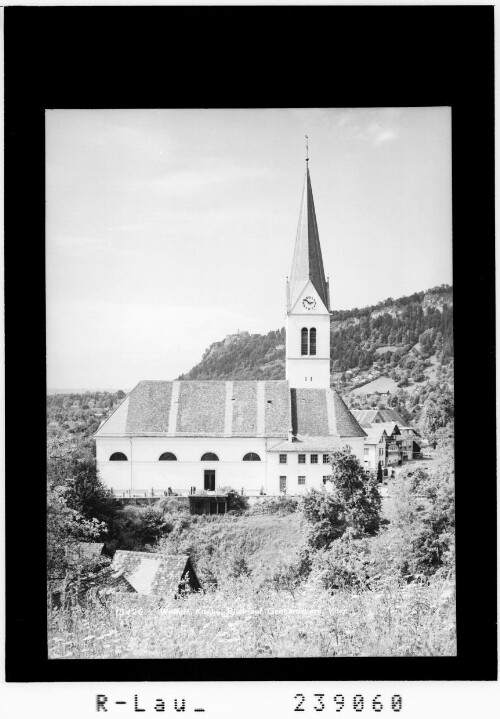 Wolfurt / Kirche / Blick auf Gebhardsberg / Vorarlberg